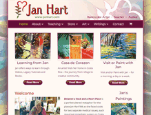 Tablet Screenshot of janhart.com
